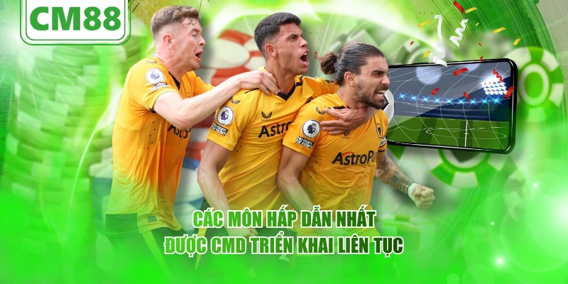 CMD thể thao – Không gian tri thức cho người yêu thể thao 5 Các môn hấp dẫn nhất được CMD triển khai liên tục
