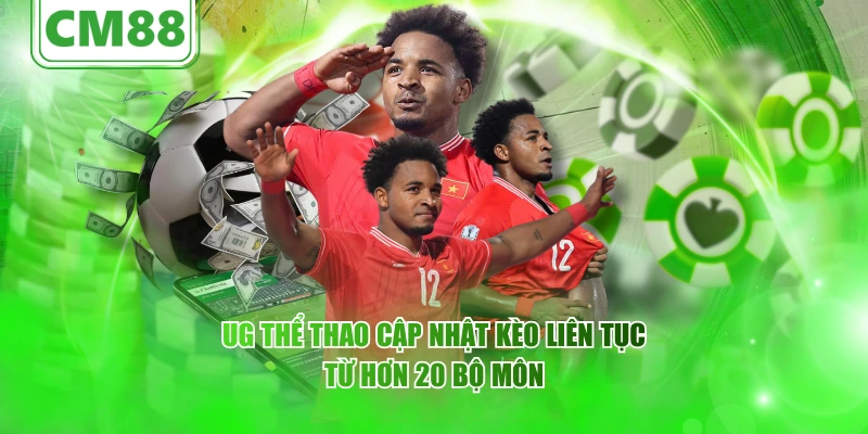 UG thể thao – Nền tảng tin tức phân tích thể thao toàn diện 2 UG thể thao cập nhật kèo liên tục từ hơn 20 bộ môn