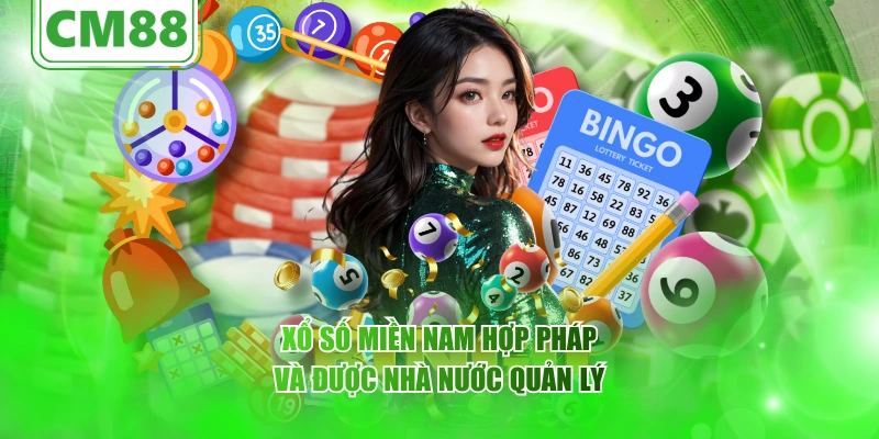 Xổ Số Miền Nam – CM88 Hướng dẫn, lịch quay và mẹo hiệu quả 2 Xổ số miền Nam hợp pháp và được nhà nước quản lý