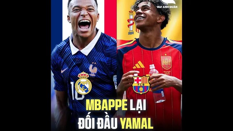 Lịch sử đối đầu Mbappe và Yamal: Trận cầu tâm điểm tuần này 10 lich su doi dau mbappe va yamal google 7830